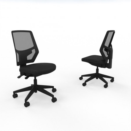 Vue 3D siège E-SIMO 021327 lava noir Vue 3D siège E-SIMO 021327 lava noir